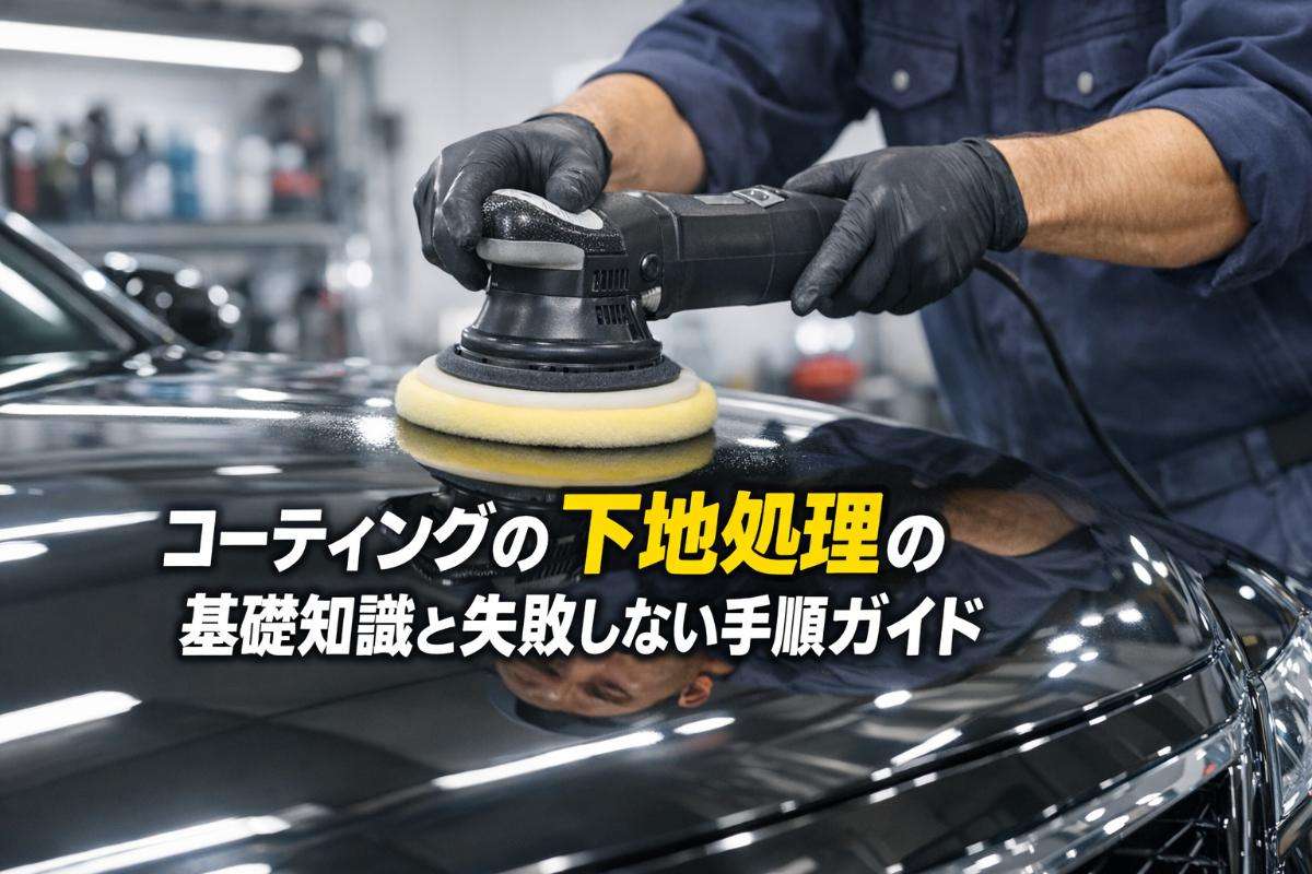 コーティングの下地処理の基礎知識と失敗しない手順ガイド